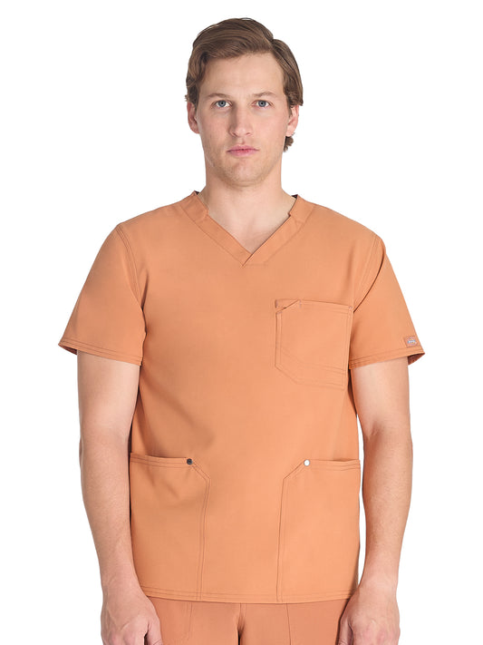 Men's 3-Pocket V-Neck Scrub Top