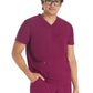 Men's 3-Pocket V-Neck Scrub Top