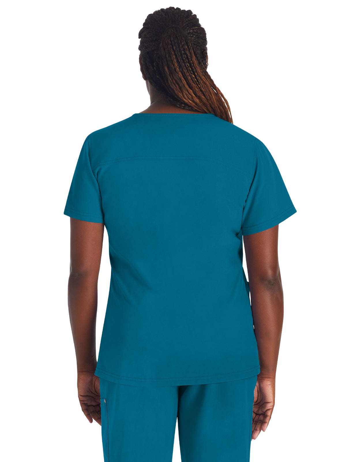 Women's 4-Pocket V-Neck Scrub Top