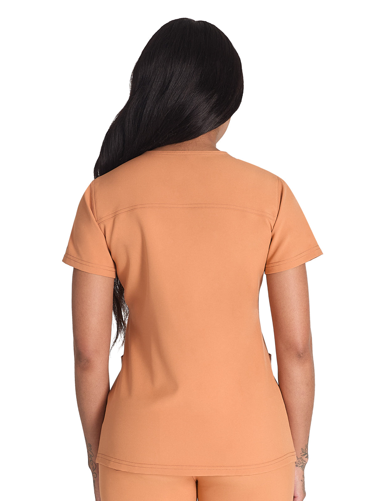 Women's 4-Pocket V-Neck Top