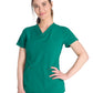 Women's 4-Pocket V-Neck Scrub Top