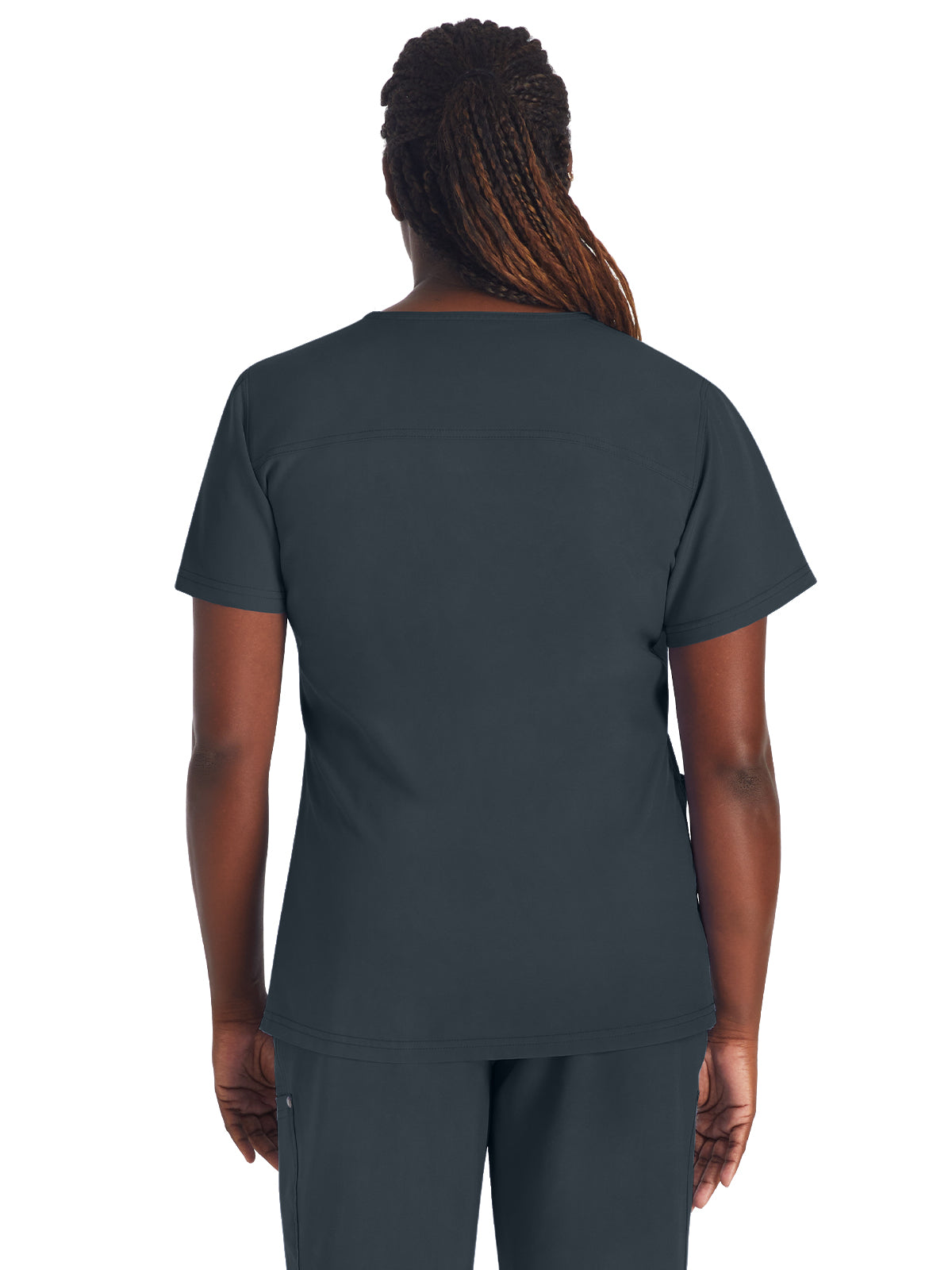 Women's 4-Pocket V-Neck Scrub Top