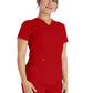 Women's 4-Pocket V-Neck Top - DK678 - Red