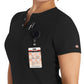 Women's 1-Pocket Henley Scrub Top