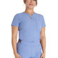 Women's 1-Pocket Henley Scrub Top