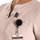 Women's 1-Pocket Henley Scrub Top