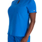 Women's 1-Pocket Henley Scrub Top