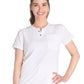 Women's 1-Pocket Henley Scrub Top