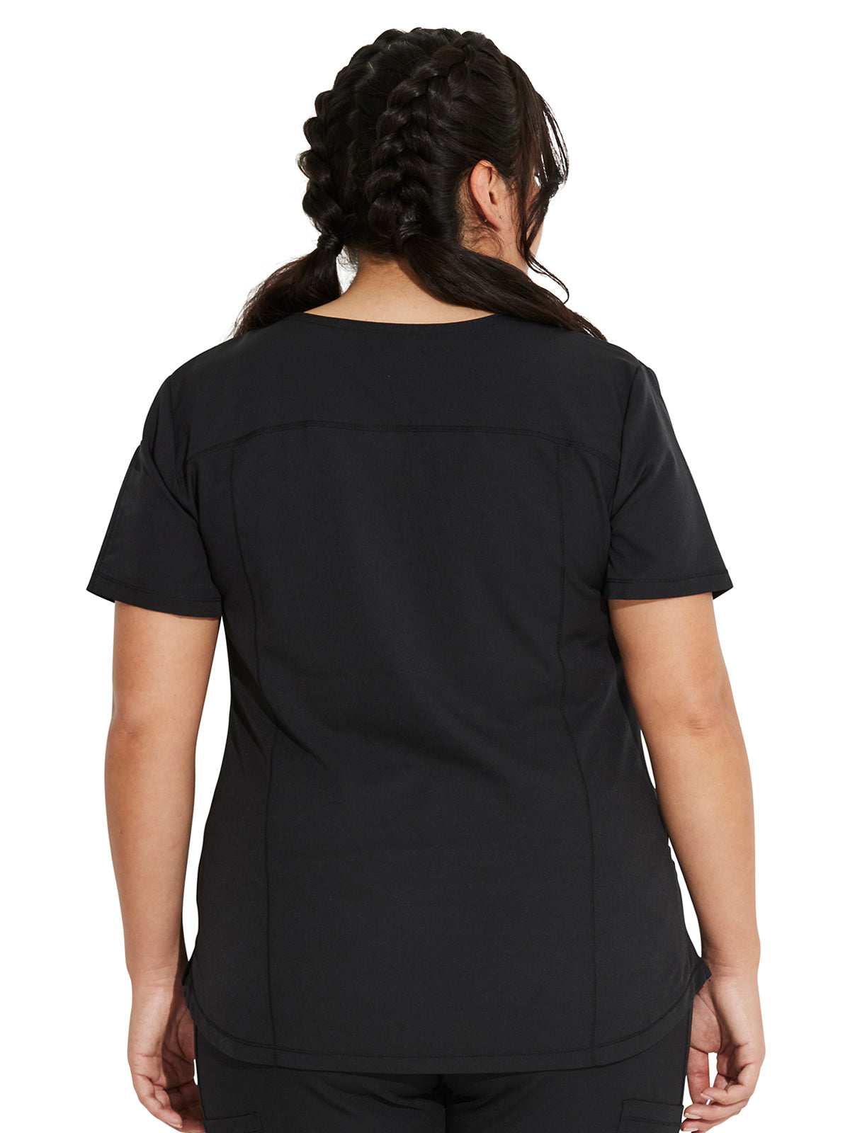 Women's 3-Pocket V-Neck Scrub Top