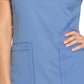 Women's 3-Pocket V-Neck Scrub Top