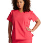 Women's 3-Pocket V-Neck Scrub Top