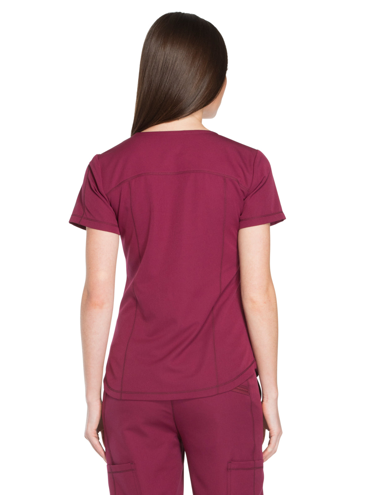 Women's 3-Pocket V-Neck Scrub Top