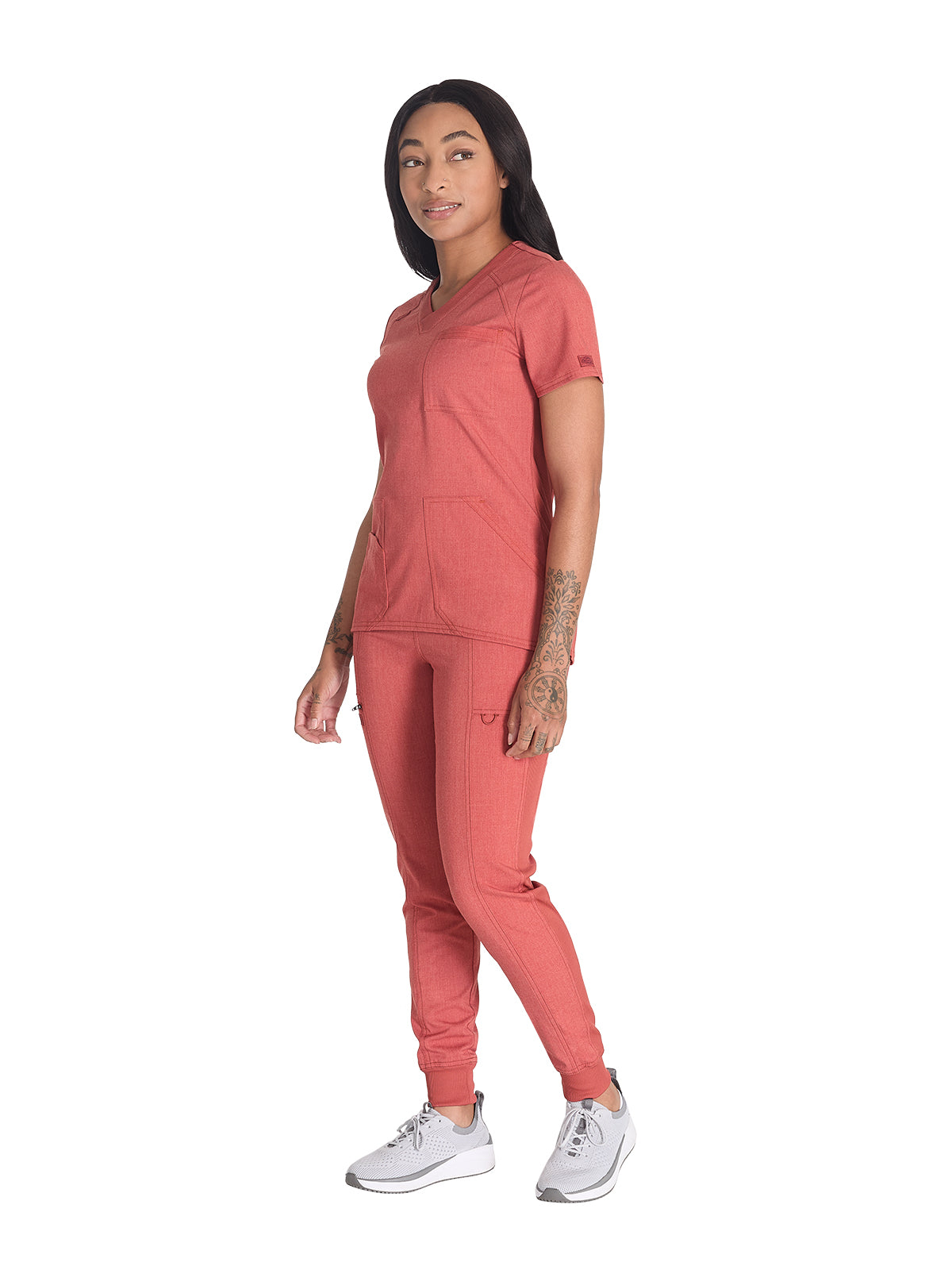 Women's 4-Pocket V-Neck Top