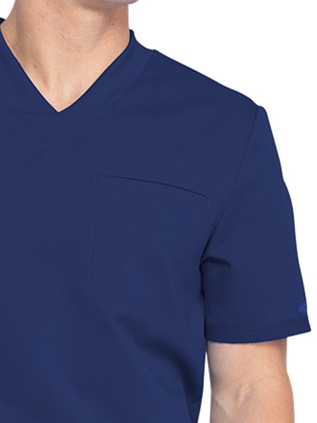 Men's 3-Pocket V-Neck Scrub Top