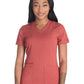 Women's 5-Pocket Rib Knit V-Neck Top