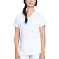 Women's 5-Pocket Rib Knit V-Neck Scrub Top