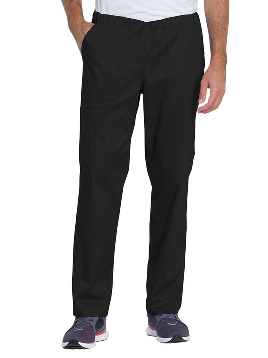 Unisex Mid Rise Straight Leg Pant