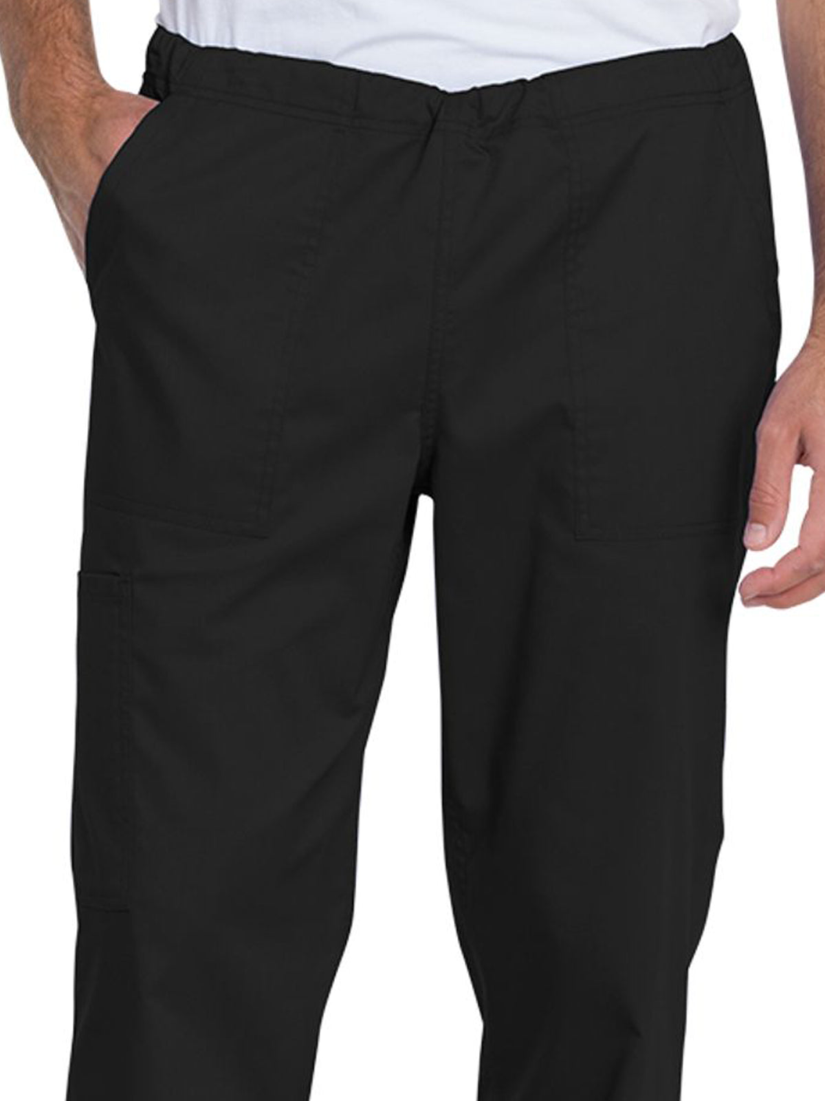 Unisex Mid Rise Straight Leg Pant