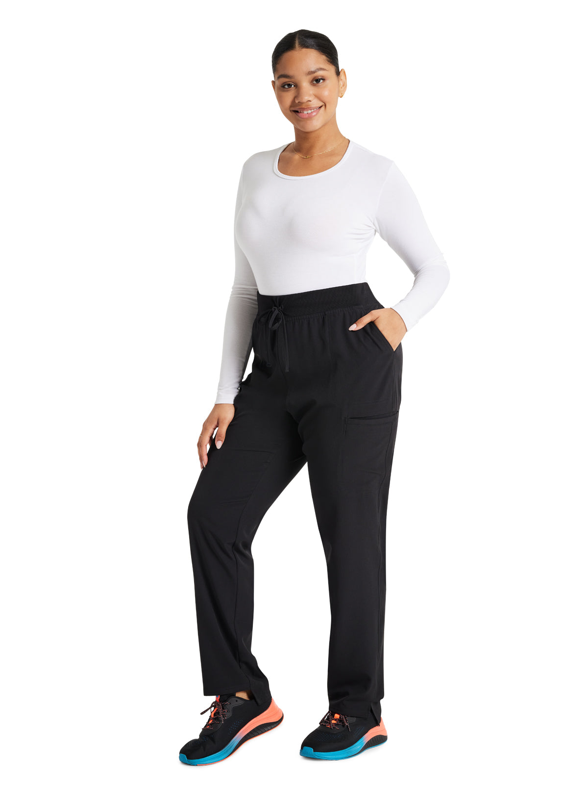 Women's 5-Pocket Low Rise Drawstring Pant