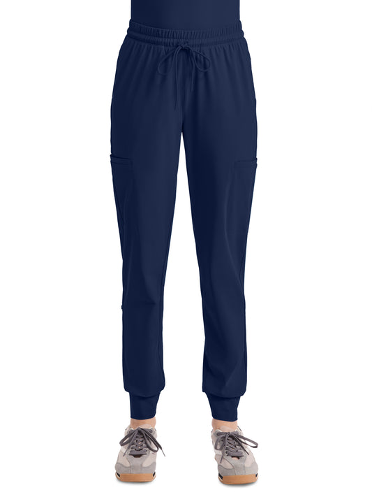 Women's 5-Pocket Jogger Pant - IN024A - Navy