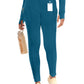 Women's 3-Pocket Natural Rise Legging - IN106A - Caribbean Blue