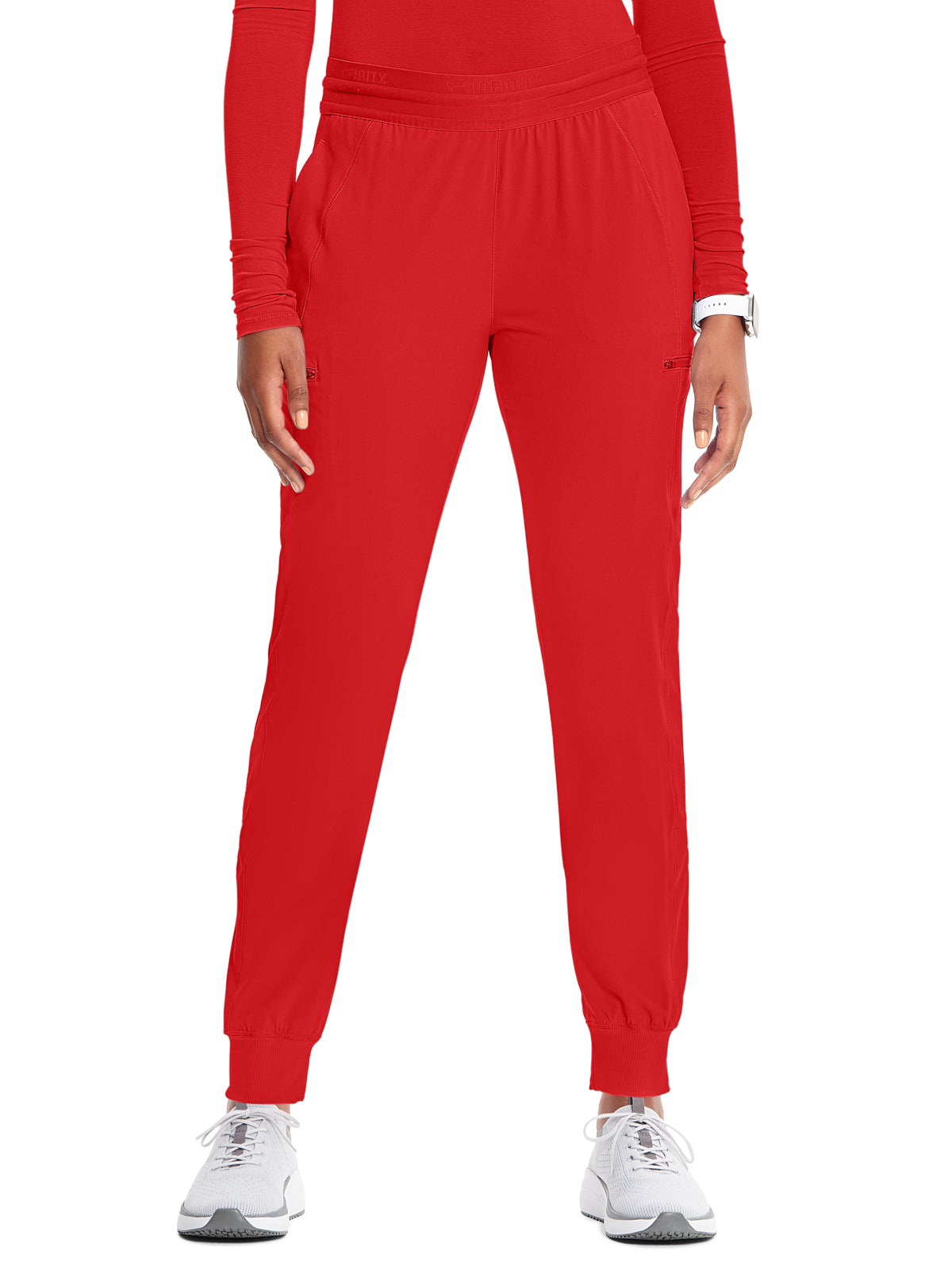 Women's Mid Rise Jogger Scrub Pant