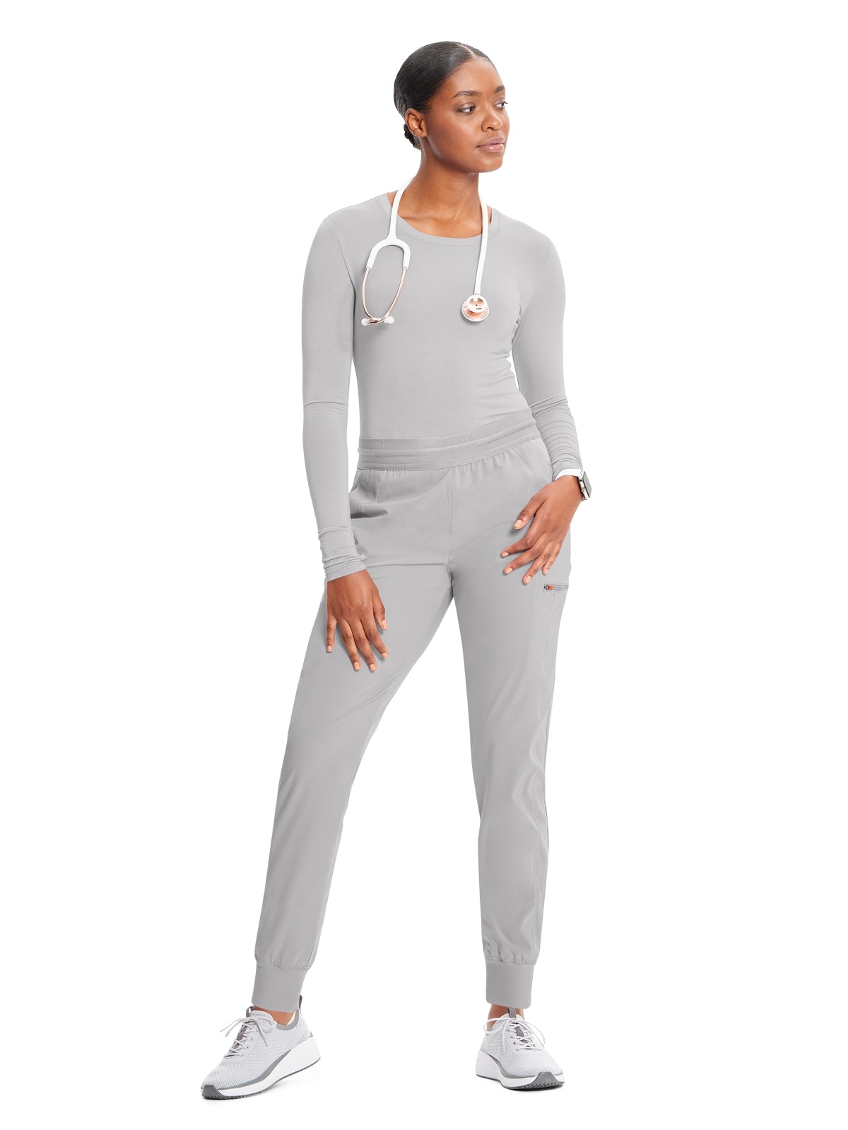 Women's Mid Rise Jogger Scrub Pant