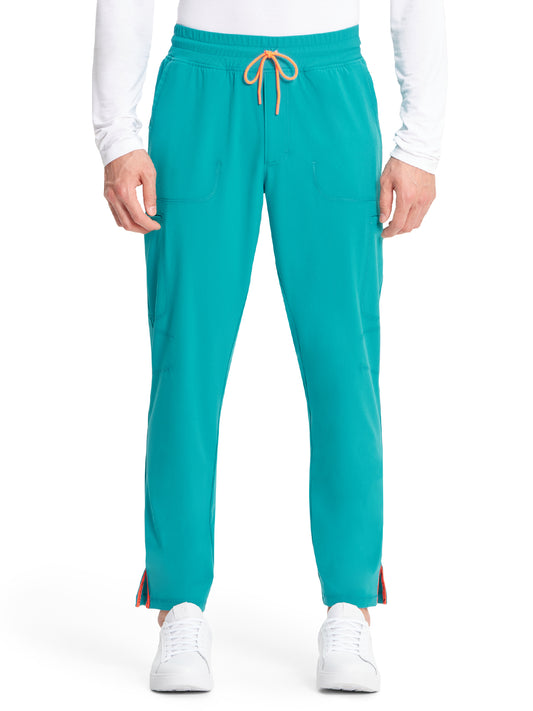 Men's Straight Leg Pant - IN200A - Teal Blue