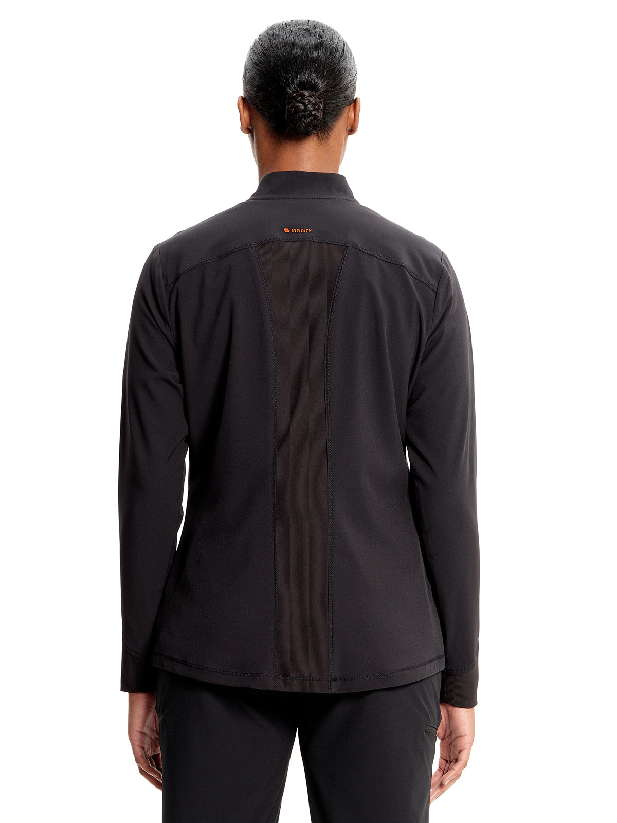 Women's Zip-Front Scrub Jacket