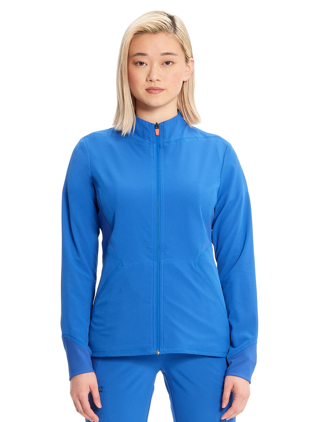 Women's Zip-Front Scrub Jacket