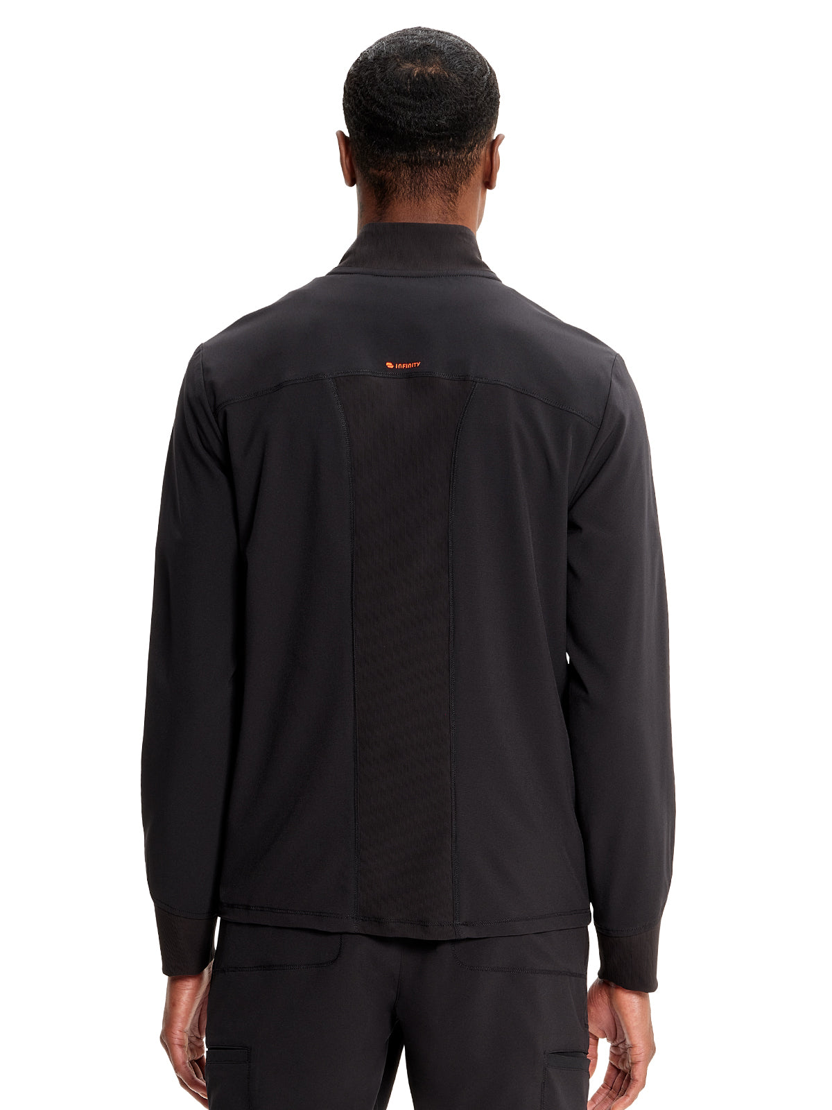 Men's Zip Front Scrub Jacket