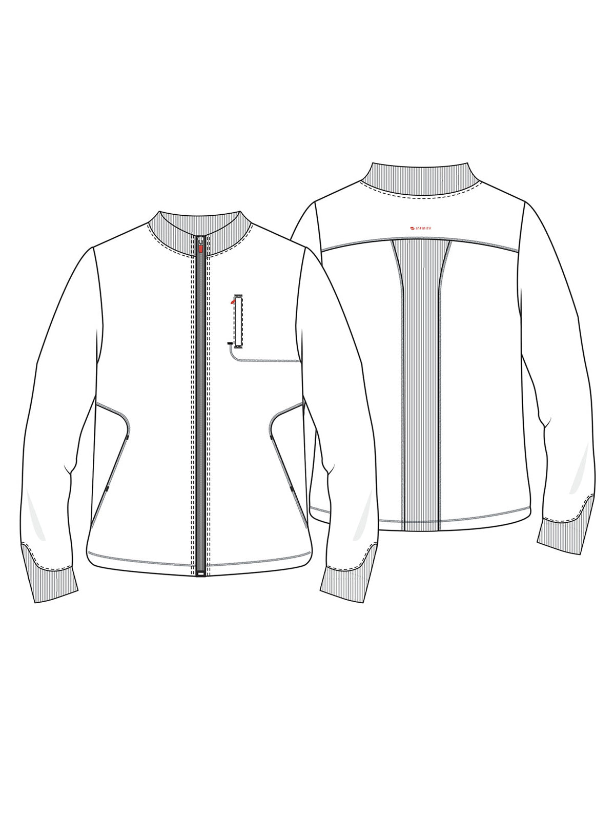 Men's Zip Front Jacket