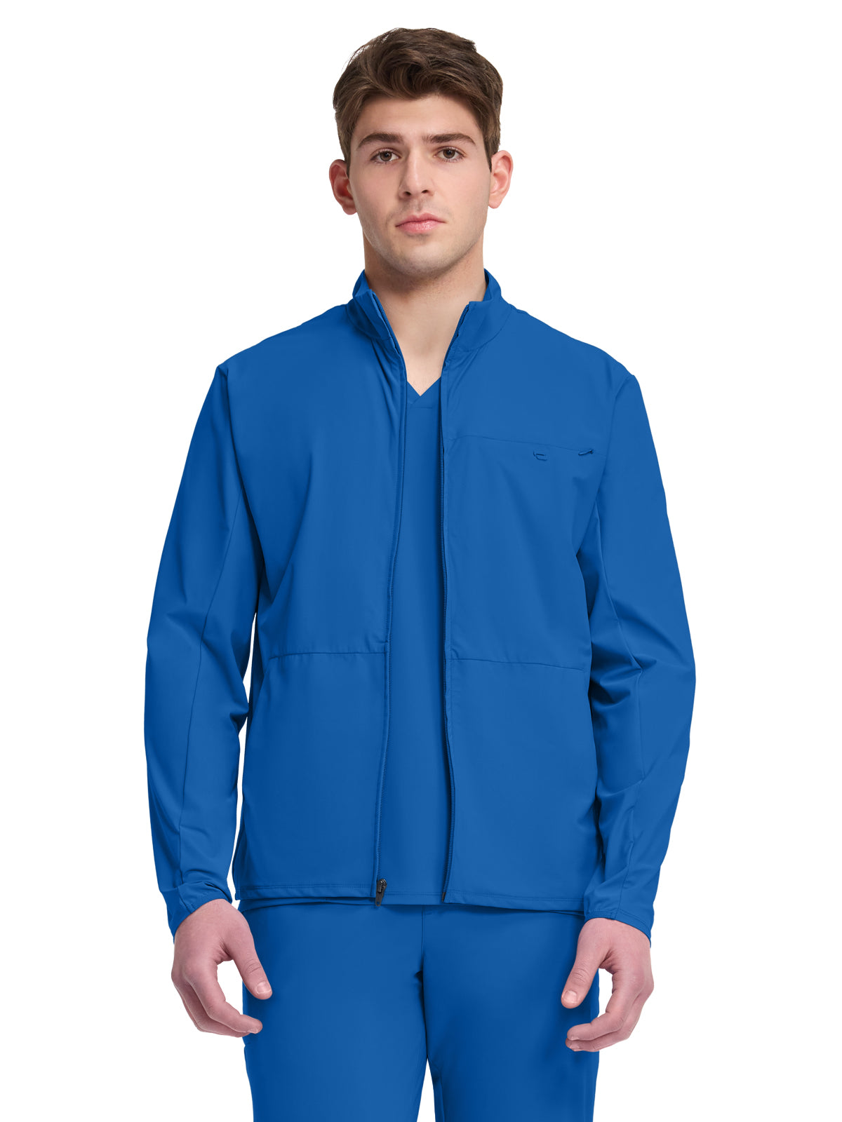 Men's 3-Pocket Warm-Up Jacket - IN527A - Royal