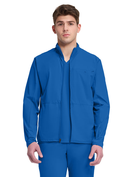 Men's 3-Pocket Warm-Up Jacket - IN527A - Royal