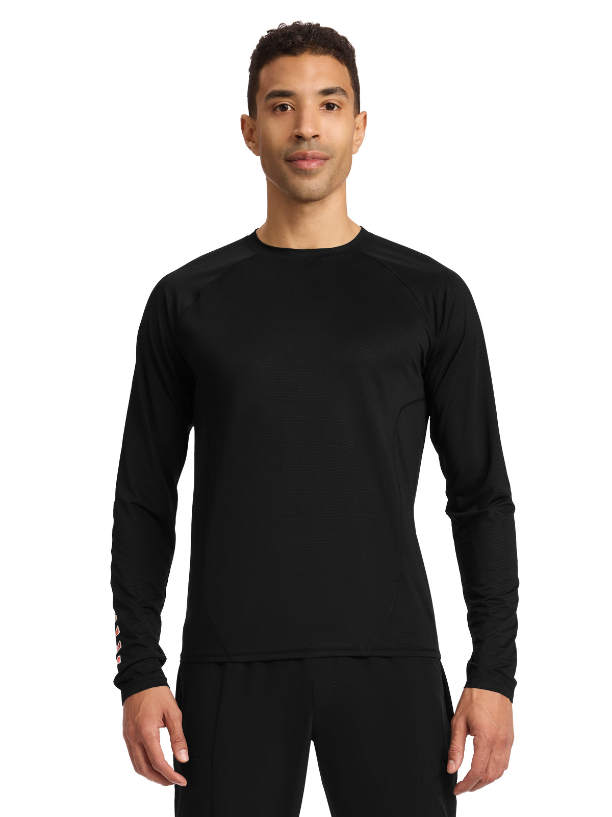 Unisex Pocketless Underscrub Tee - IN619 - Black