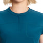 Women's Henley Scrub Top