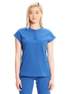 Women's Henley Top - IN622A - Royal