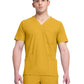 Men's 3-Pocket V-Neck Top - IN651A - Butterscotch