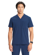 Men's V-Neck Top - IN700A - Navy