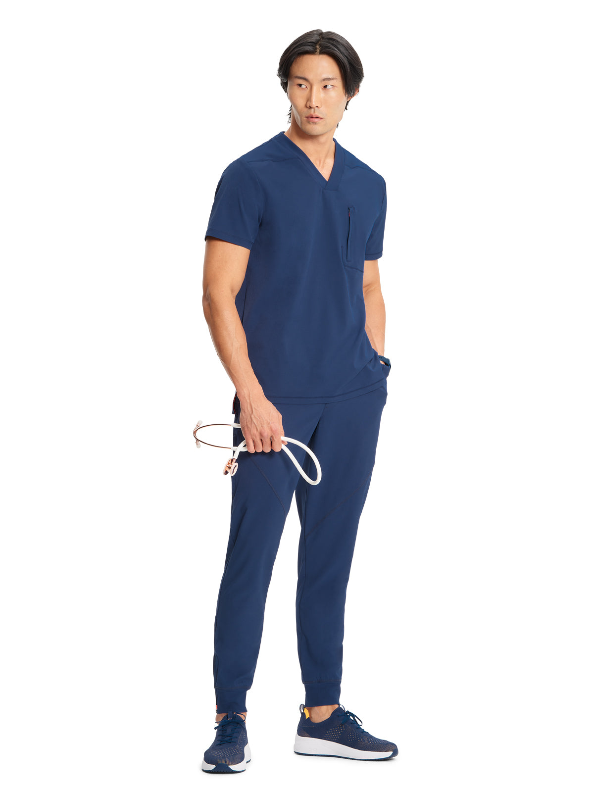 Men's V-Neck Scrub Top