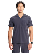 Men's V-Neck Top - IN700A - Pewter