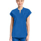Women's 2-Pocket Henley Top - IN811A - Royal