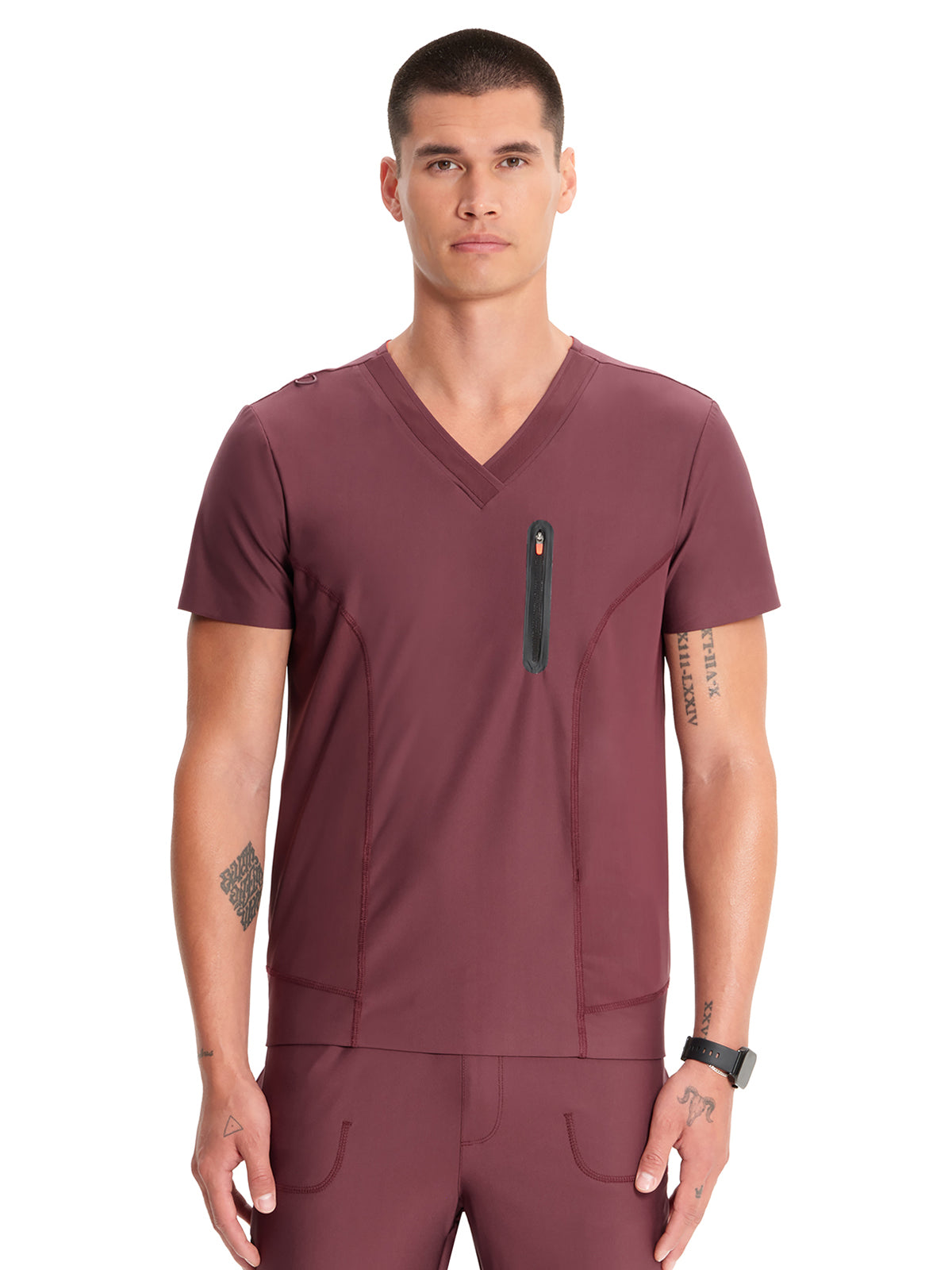 Men's 3-Pocket V-Neck Top