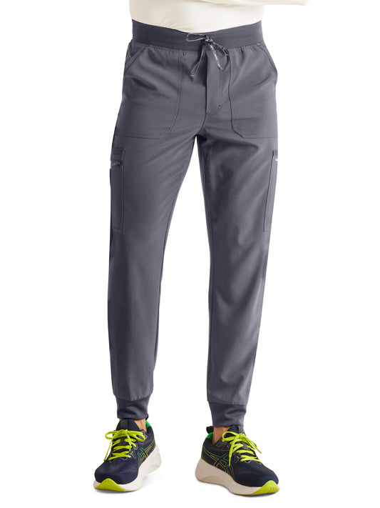 Men's 7-Pocket Mid Rise Jogger Scrub Pant