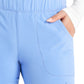 Women's 8-Pocket Mid Rise Scrub Pant