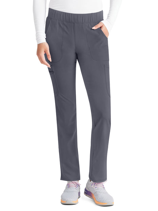 Women's 8-Pocket Mid Rise Scrub Pant