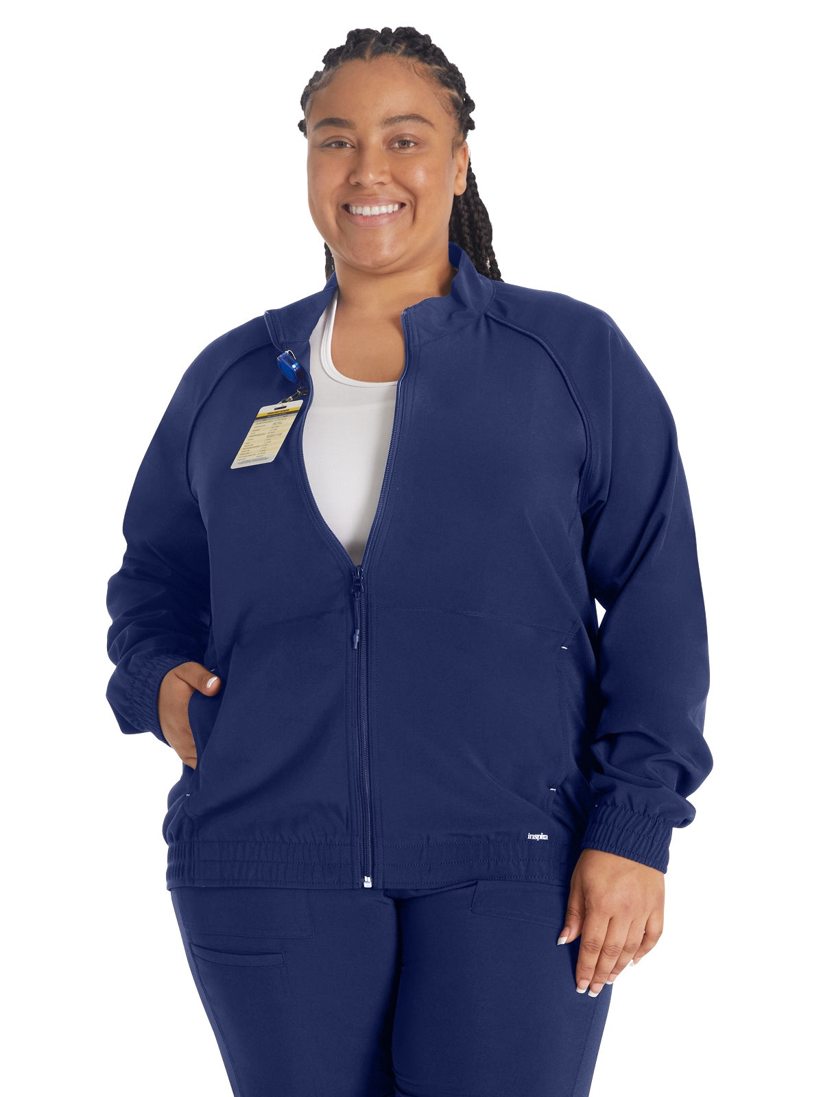 Women's 2-Pocket Zip Front Jacket