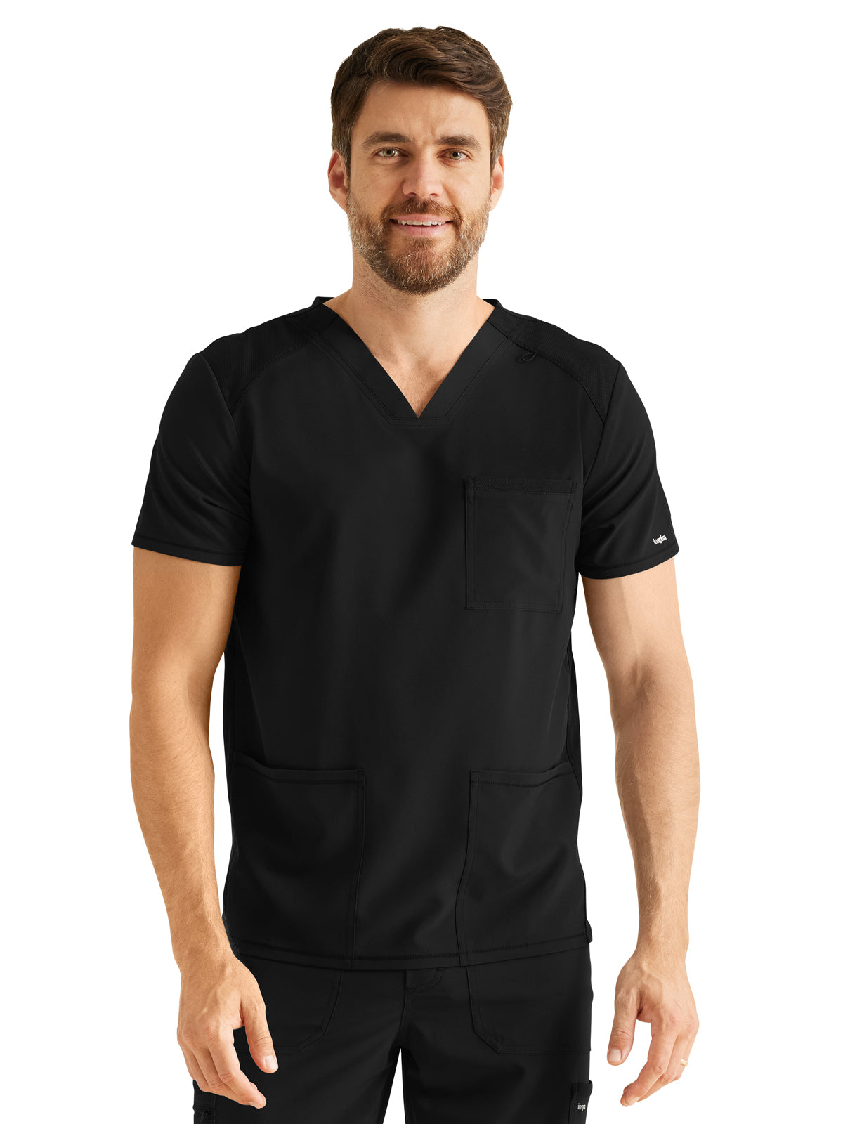 Men's 3-Pocket V-Neck Top