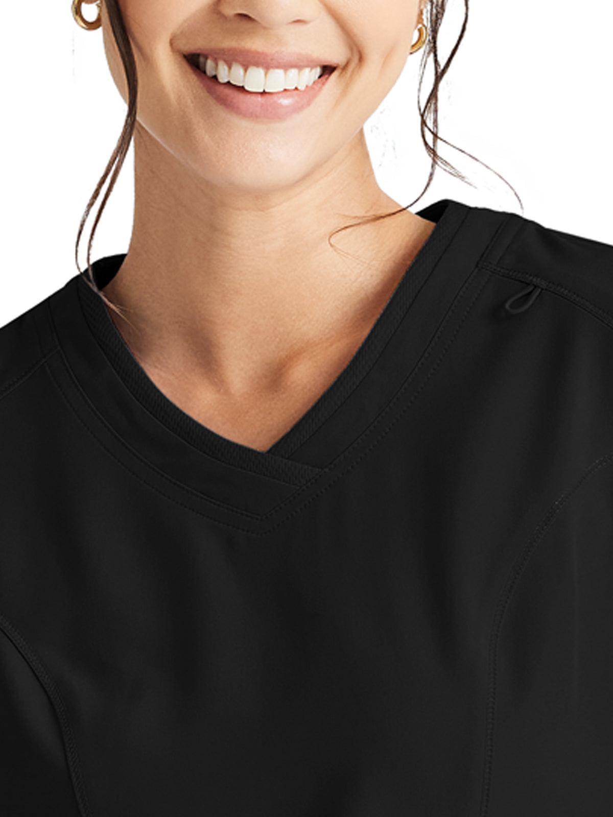 Women's 4-Pocket V-Neck Scrub Top