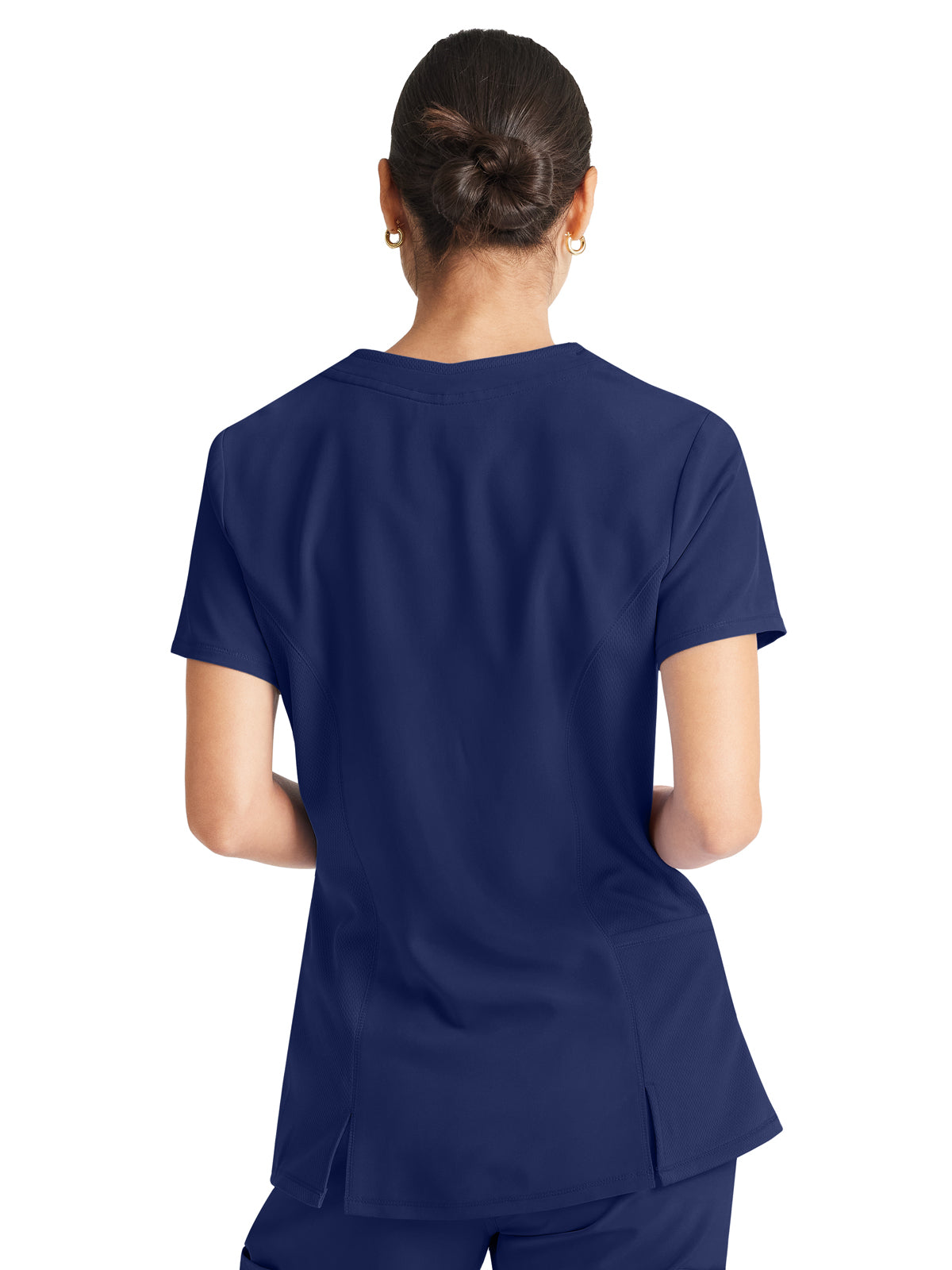 Women's 4-Pocket V-Neck Scrub Top